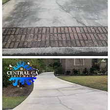 Amazing-transformation-on-a-Driveway-Washing-in-Perry-Ga 0